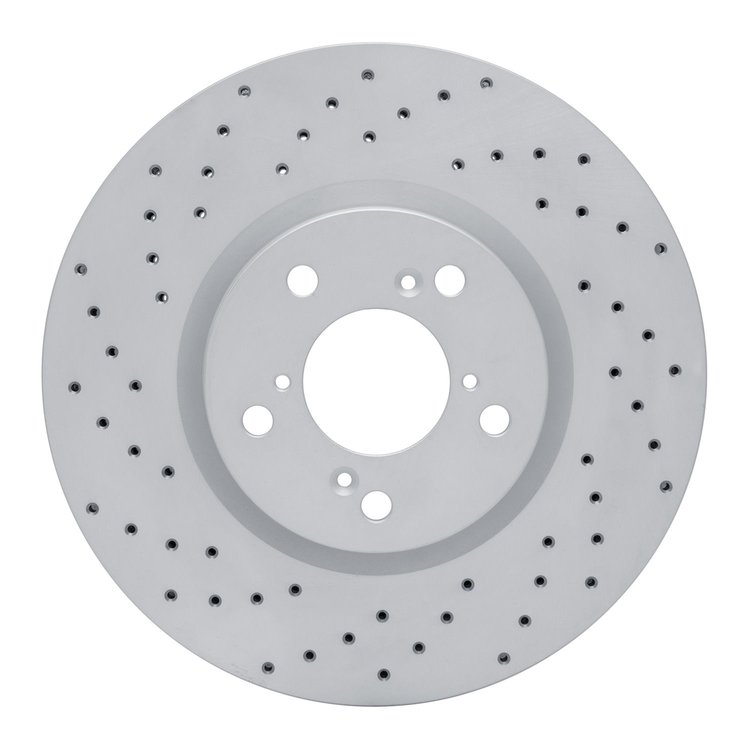 820-59053L Geoperformance Drilled Brake Rotor, 2007-2020 Acura/Honda, Position: Front Left