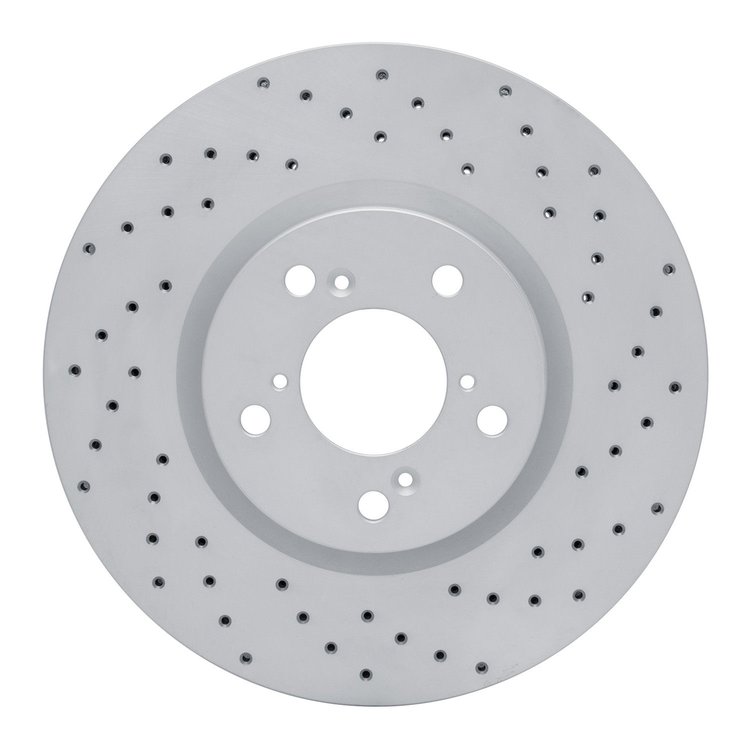 820-59053R Geoperformance Drilled Brake Rotor, 2007-2020 Acura/Honda, Position: Front Right