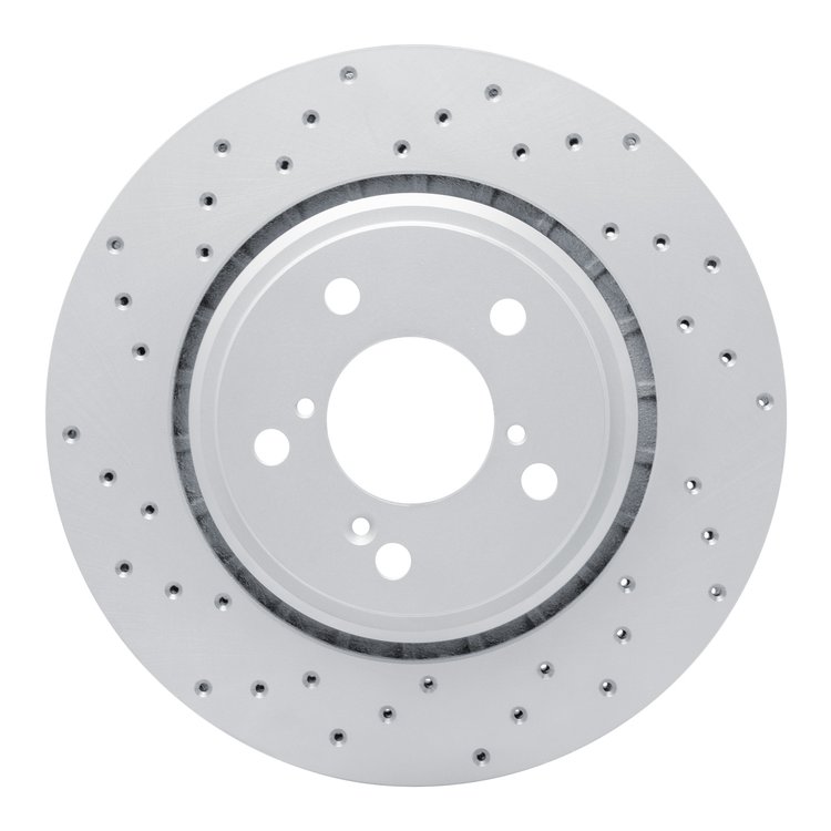 820-59058L Geoperformance Drilled Brake Rotor, Fits Select Acura/Honda, Position: Front Left