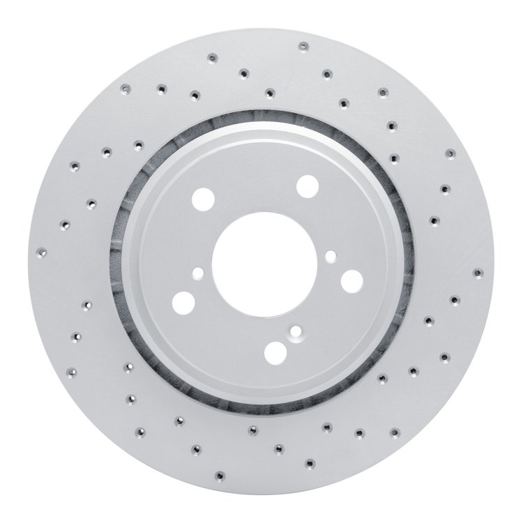 820-59058R Geoperformance Drilled Brake Rotor, Fits Select Acura/Honda, Position: Front Right