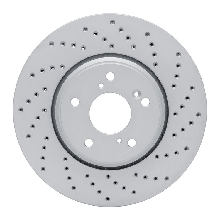 820-59063R Geoperformance Drilled Brake Rotor, Fits Select Acura/Honda, Position: Front Right