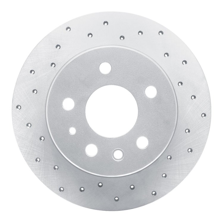820-63003L Geoperformance Drilled Brake Rotor, 1961-1991 Mercedes-Benz, Position: Rear Left