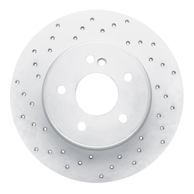 820-63032L Geoperformance Drilled Brake Rotor, 1994-2011 Mercedes-Benz, Position: Rear Left