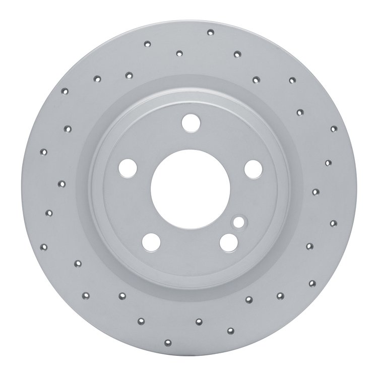 820-63099R Geoperformance Drilled Brake Rotor, 2012-2020 Mercedes-Benz, Position: Rear Right