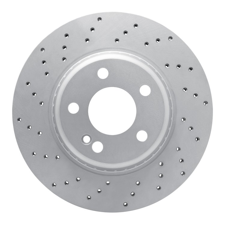 820-63118L Geoperformance Drilled Brake Rotor, Fits Select Mercedes-Benz, Position: Rear Left