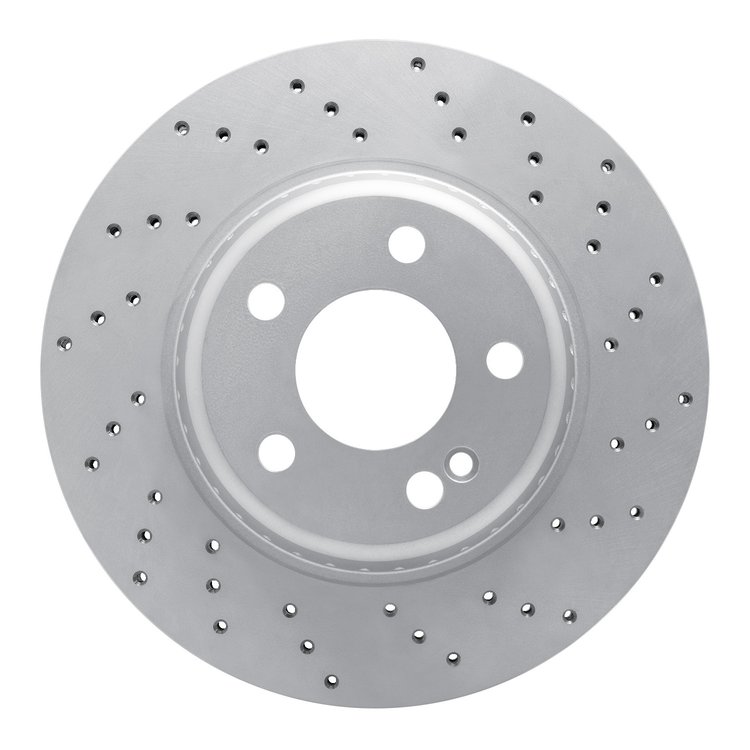 820-63118R Geoperformance Drilled Brake Rotor, Fits Select Mercedes-Benz, Position: Rear Right