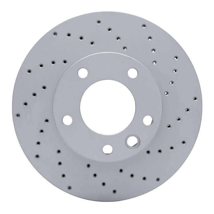 820-63135R Geoperformance Drilled Brake Rotor, 2008-2018 Mercedes-Benz, Position: Front Right