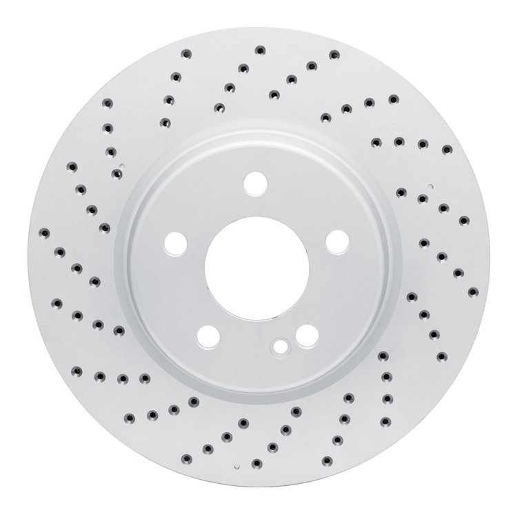 820-63162L Geoperformance Drilled Brake Rotor, Fits Select Mercedes-Benz, Position: Rear Left