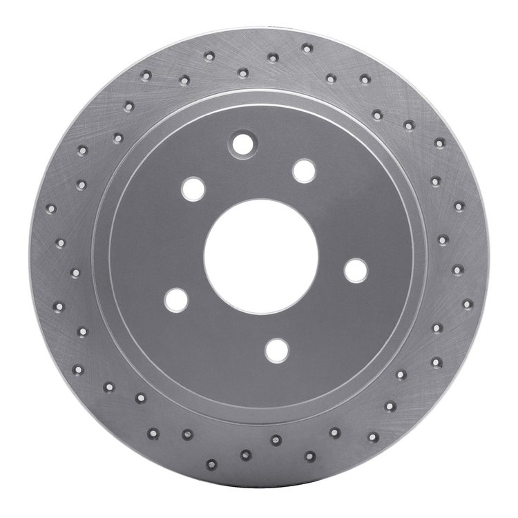 820-67050L Geoperformance Drilled Brake Rotor, Fits Select Multiple Makes/Models, Position: Rear Left