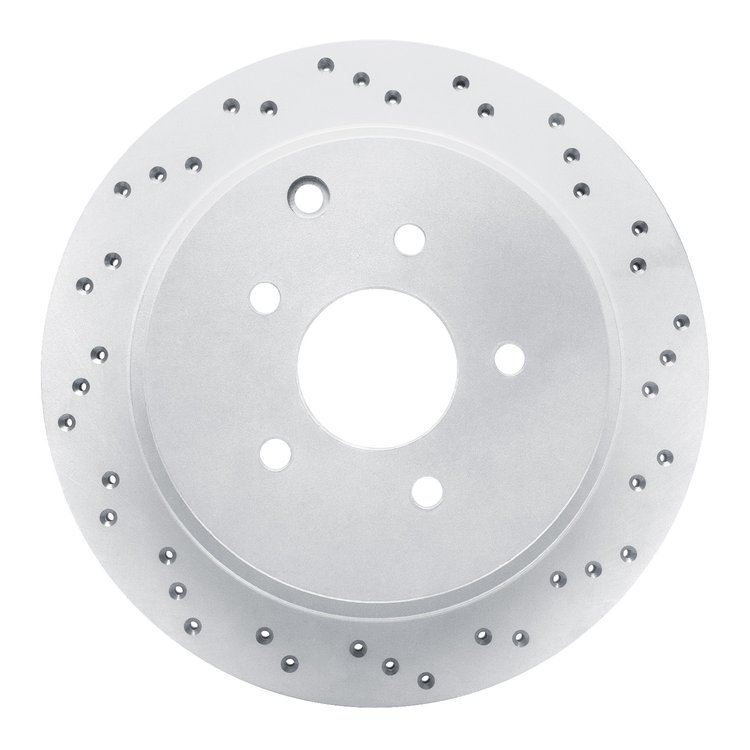 820-67089R Geoperformance Drilled Brake Rotor, Fits Select Infiniti/Nissan, Position: Rear Right