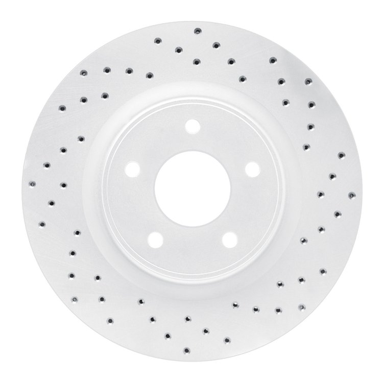 820-67105R Geoperformance Drilled Brake Rotor, Fits Select Infiniti/Nissan, Position: Front Right