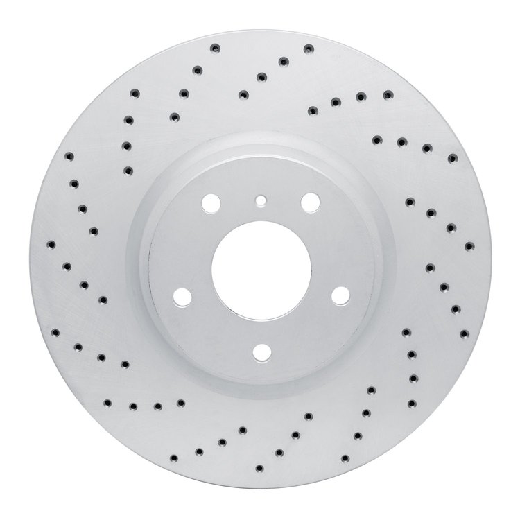 820-68011L Geoperformance Drilled Brake Rotor, 2007-2015 Infiniti/Nissan, Position: Front Left