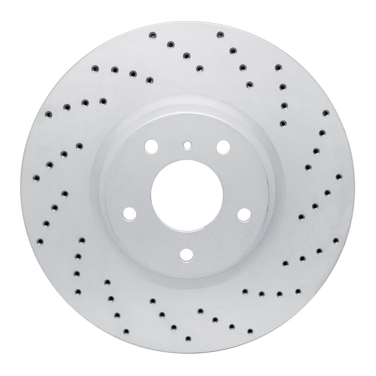 820-68011R Geoperformance Drilled Brake Rotor, 2007-2015 Infiniti/Nissan, Position: Front Right
