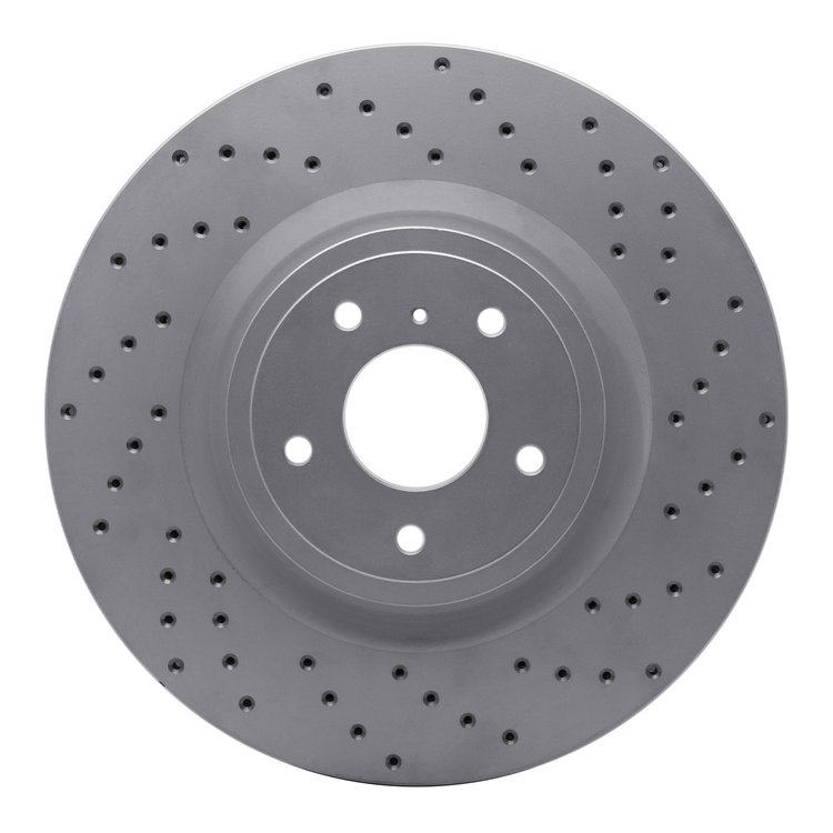 820-68012R Geoperformance Drilled Brake Rotor, Fits Select Infiniti/Nissan, Position: Front Right