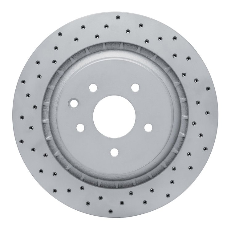 820-68013L Geoperformance Drilled Brake Rotor, Fits Select Infiniti/Nissan, Position: Rear Left