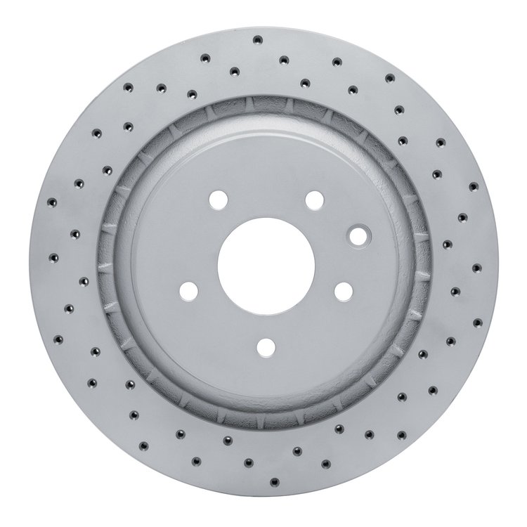 820-68013R Geoperformance Drilled Brake Rotor, Fits Select Infiniti/Nissan, Position: Rear Right