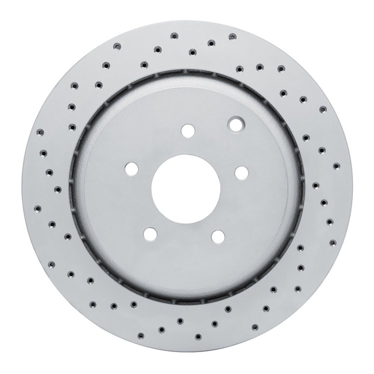 820-68015L Geoperformance Drilled Brake Rotor, Fits Select Infiniti/Nissan, Position: Rear Left