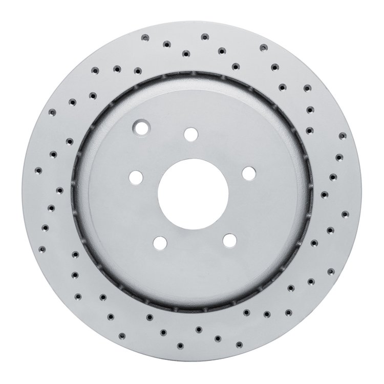 820-68015R Geoperformance Drilled Brake Rotor, Fits Select Infiniti/Nissan, Position: Rear Right