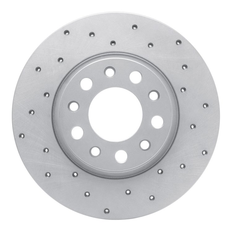 820-72060R Geoperformance Drilled Brake Rotor, 2004-2011 Mitsubishi, Position: Rear Right