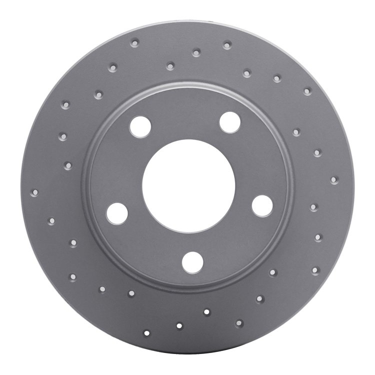 820-73021L Geoperformance Drilled Brake Rotor, 1999-2002 Audi/Volkswagen, Position: Rear Left