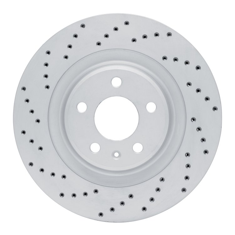 820-73066L Geoperformance Drilled Brake Rotor, Fits Select Multiple Makes/Models, Position: Rear Left