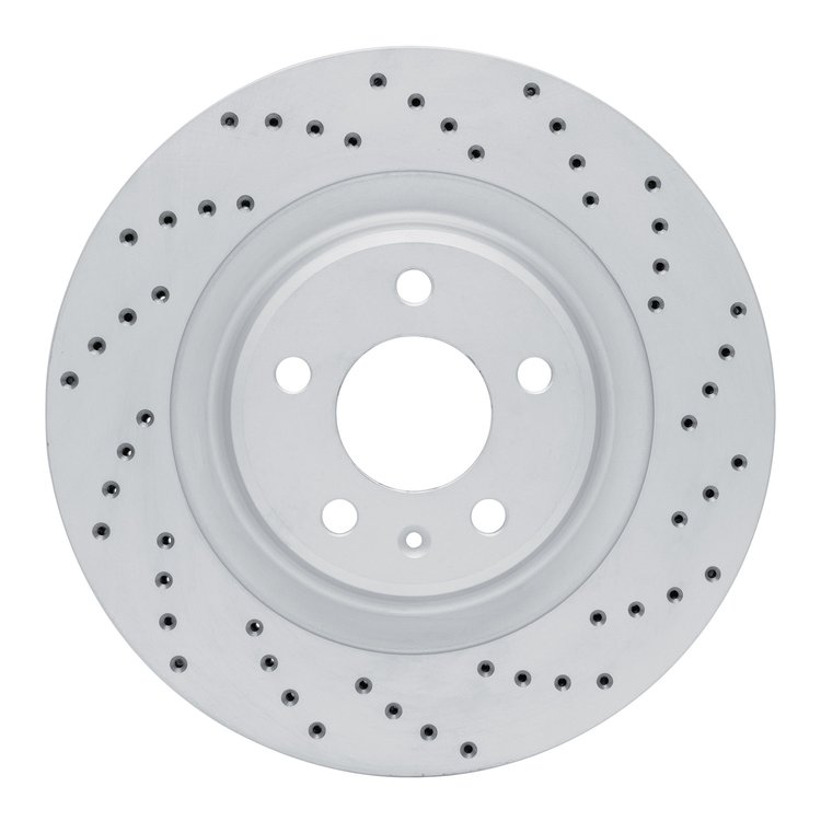 820-73066R Geoperformance Drilled Brake Rotor, Fits Select Multiple Makes/Models, Position: Rear Right