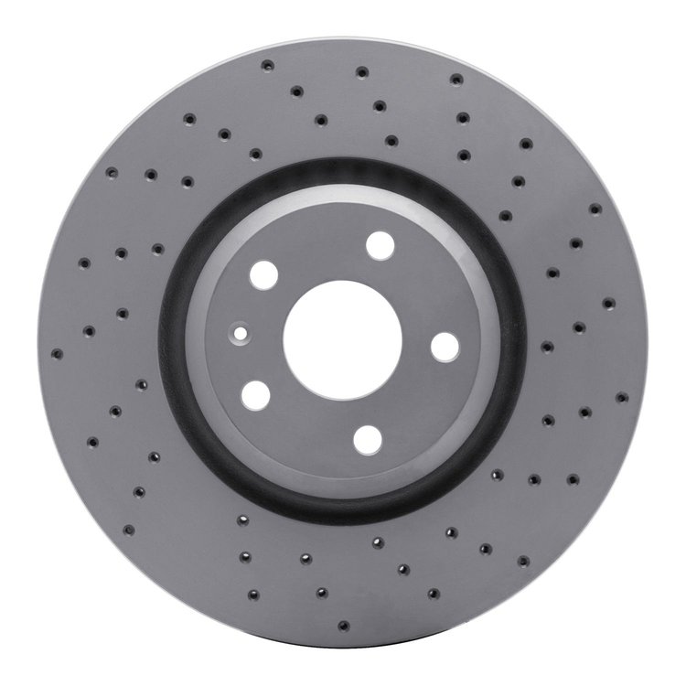 820-73069R Geoperformance Drilled Brake Rotor, 2012-2015 Audi/Volkswagen, Position: Front Right