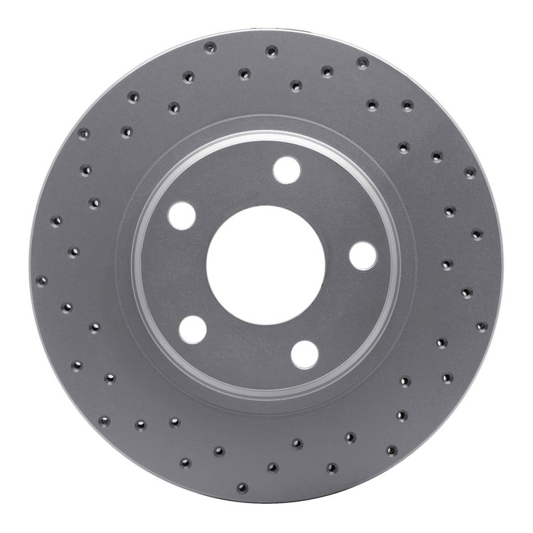820-74018L Geoperformance Drilled Brake Rotor, 1997-2008 Audi/Volkswagen, Position: Front Left,Rear Left