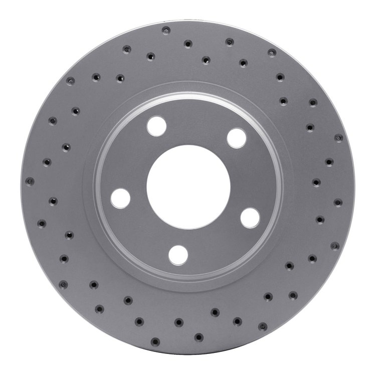 820-74018R Geoperformance Drilled Brake Rotor, 1997-2008 Audi/Volkswagen, Position: Rear Right,Front Right