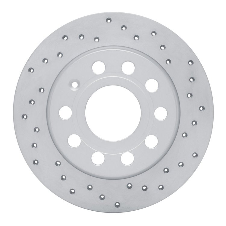820-74033R Geoperformance Drilled Brake Rotor, 2010-2019 Audi/Volkswagen, Position: Rear Right
