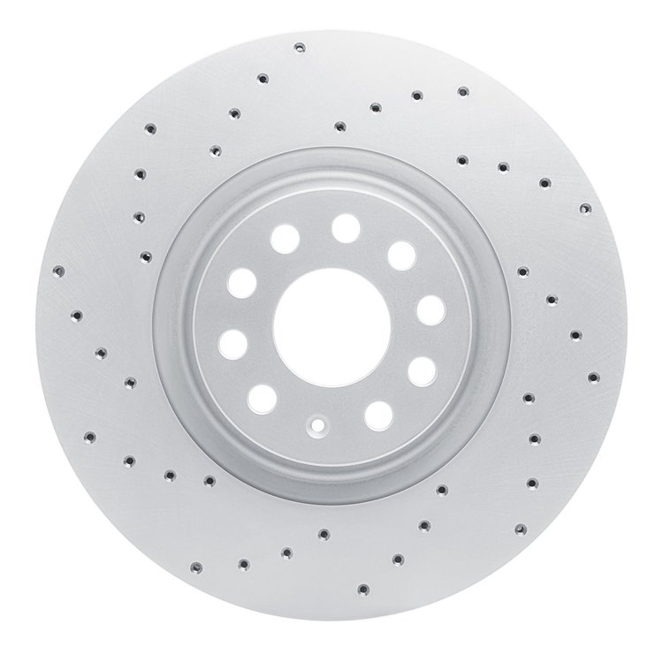 820-74034L Geoperformance Drilled Brake Rotor, Fits Select Multiple Makes/Models, Position: Front Left