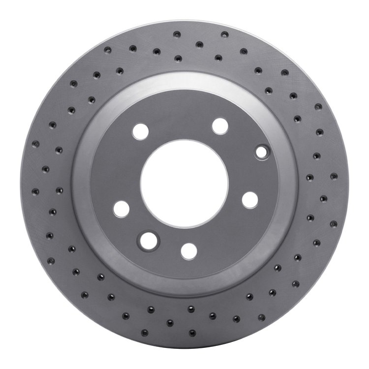 820-74048R Geoperformance Drilled Brake Rotor, 2003-2018 Multiple Makes/Models, Position: Rear Right