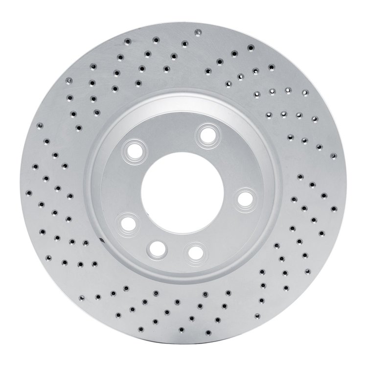 820-74051D Geoperformance Drilled Brake Rotor, 2003-2015 Multiple Makes/Models, Position: Left Front