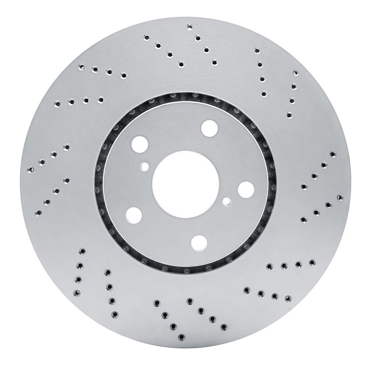 820-75011D Geoperformance Drilled Brake Rotor, 2006-2020 Lexus/Toyota/Scion, Position: Right Front