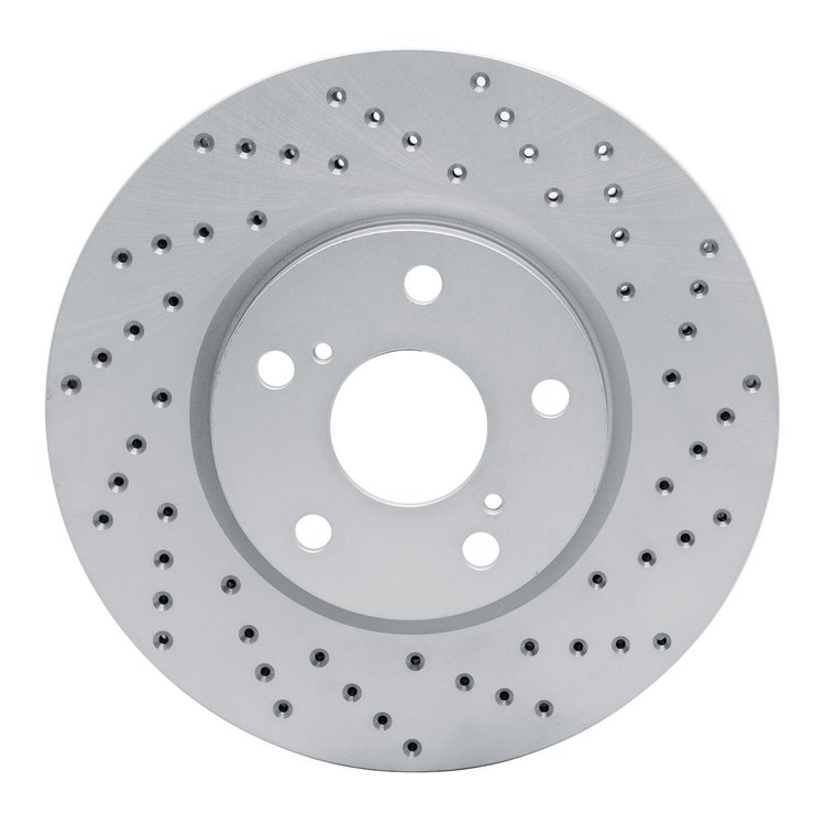 820-75013D Geoperformance Drilled Brake Rotor, 2006-2015 Lexus/Toyota/Scion, Position: Right Front