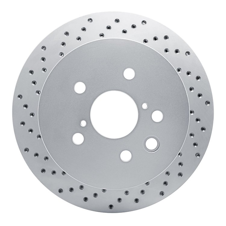 820-75015L Geoperformance Drilled Brake Rotor, 2006-2015 Lexus/Toyota/Scion, Position: Rear Left