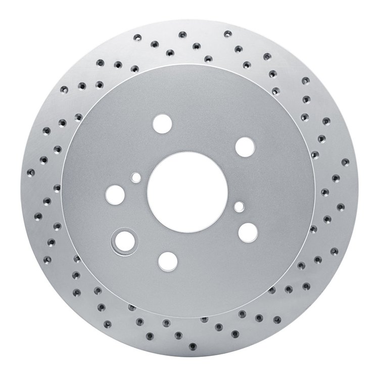 820-75015R Geoperformance Drilled Brake Rotor, 2006-2015 Lexus/Toyota/Scion, Position: Rear Right