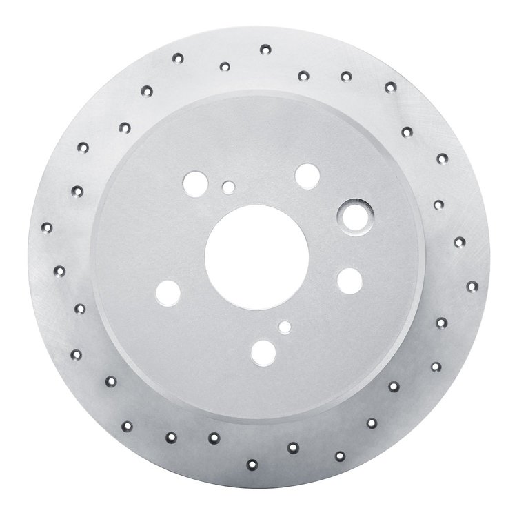 820-75016L Geoperformance Drilled Brake Rotor, 2006-2015 Lexus/Toyota/Scion, Position: Rear Left