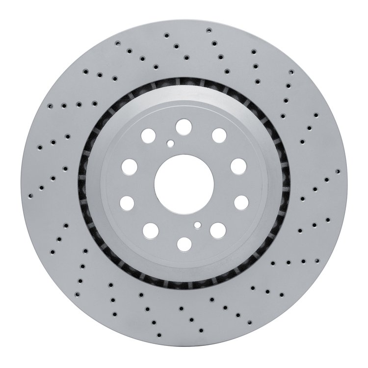 820-75020D Geoperformance Drilled Brake Rotor, Fits Select Lexus/Toyota/Scion, Position: Right Front