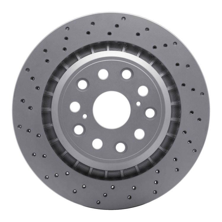 820-75021D Geoperformance Drilled Brake Rotor, 2007-2017 Lexus/Toyota/Scion, Position: Rear Left