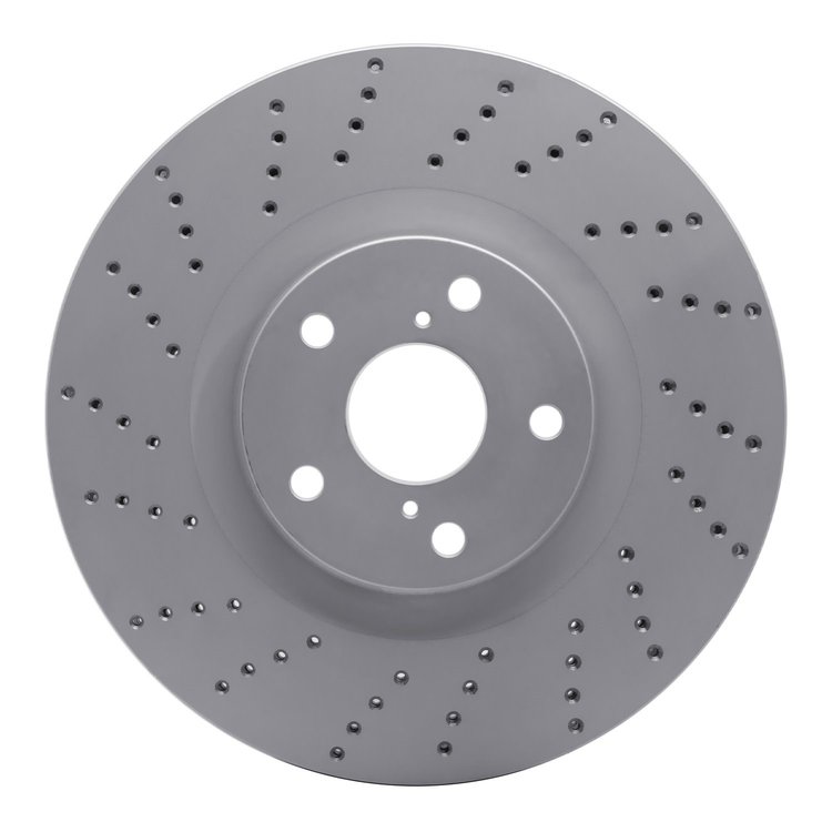 820-75027D Geoperformance Drilled Brake Rotor, 2009-2011 Lexus/Toyota/Scion, Position: Left Front