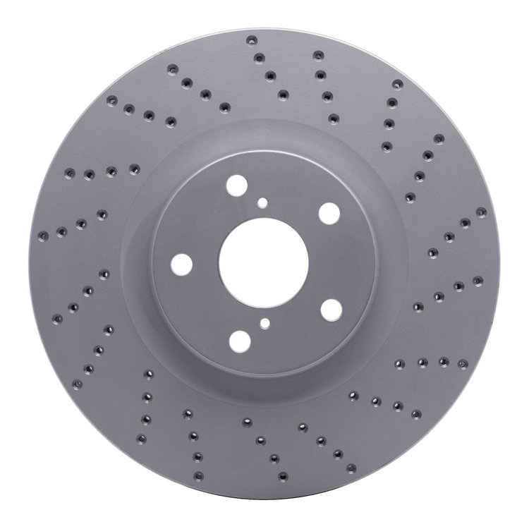 820-75028D Geoperformance Drilled Brake Rotor, 2009-2011 Lexus/Toyota/Scion, Position: Right Front