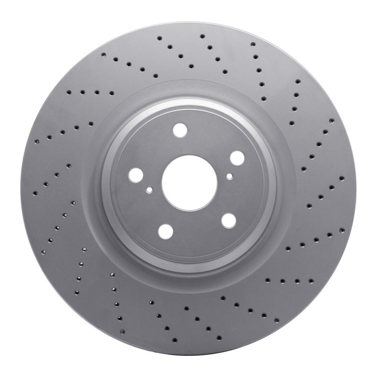 820-75031D Geoperformance Drilled Brake Rotor, 2010-2017 Lexus/Toyota/Scion, Position: Right Front