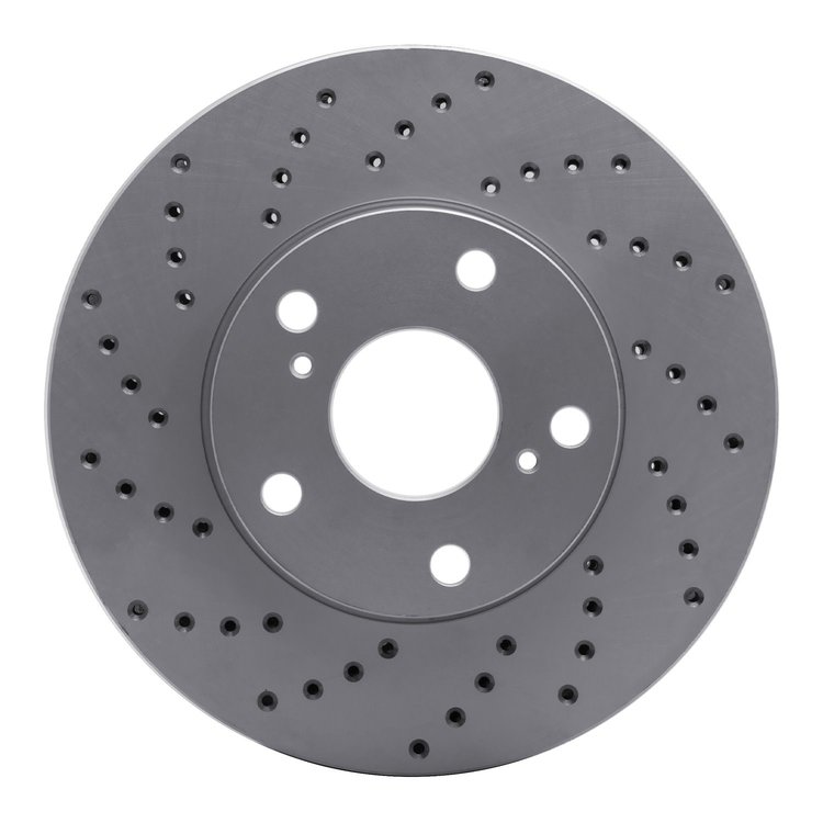 820-76052L Geoperformance Drilled Brake Rotor, 1992-2006 Lexus/Toyota/Scion, Position: Front Left