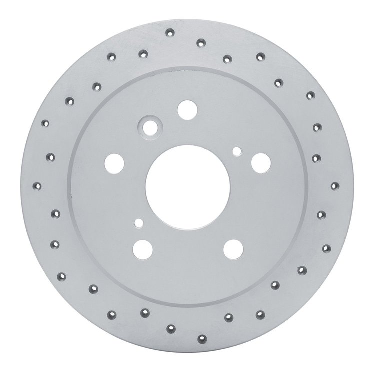 820-76076R Geoperformance Drilled Brake Rotor, 2002-2008 Lexus/Toyota/Scion, Position: Rear Right