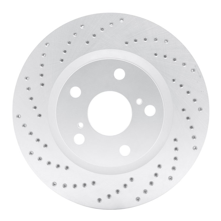 820-76080L Geoperformance Drilled Brake Rotor, 2006-2020 Multiple Makes/Models, Position: Front Left