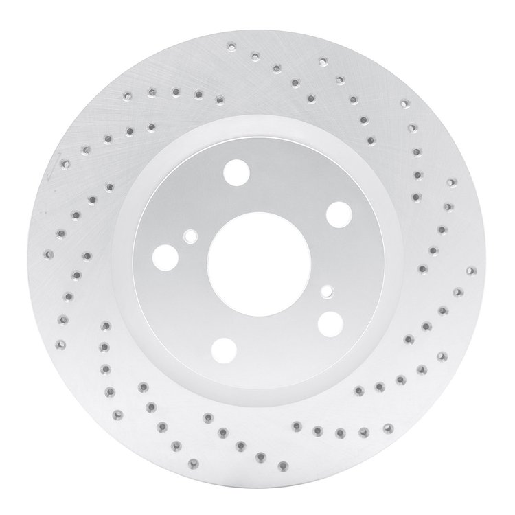 820-76080R Geoperformance Drilled Brake Rotor, 2006-2020 Multiple Makes/Models, Position: Front Right