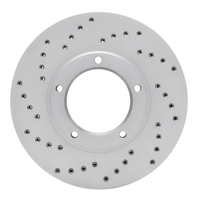 820-76096L Geoperformance Drilled Brake Rotor, 1984-1995 Lexus/Toyota/Scion, Position: Front Left
