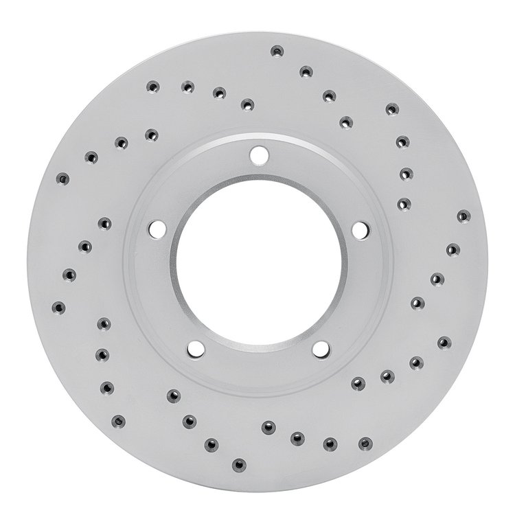 820-76096R Geoperformance Drilled Brake Rotor, 1984-1995 Lexus/Toyota/Scion, Position: Front Right