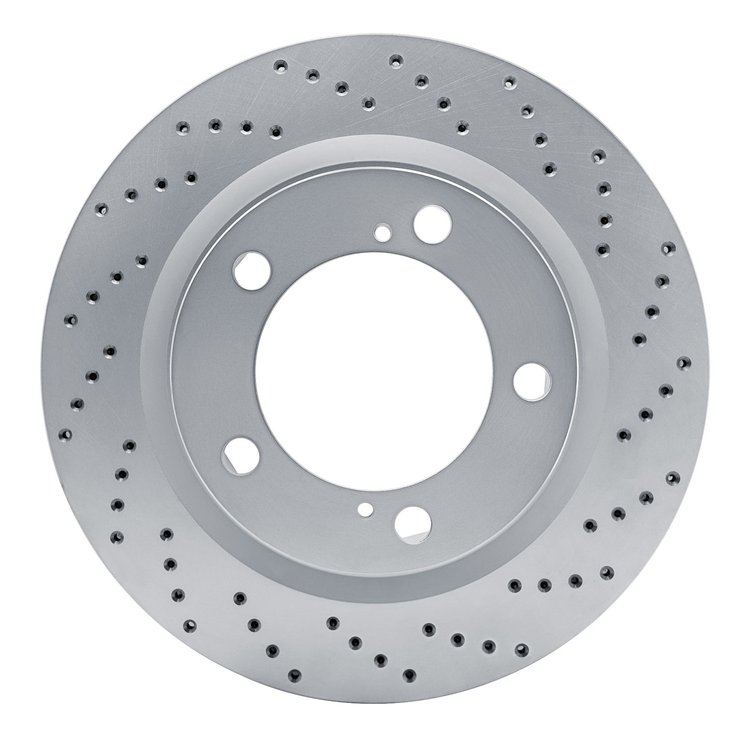 820-76136R Geoperformance Drilled Brake Rotor, Fits Select Lexus/Toyota/Scion, Position: Front Right